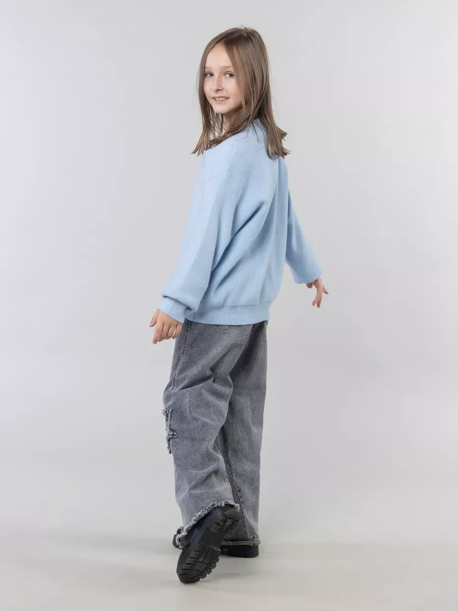 Кардиганы 23003 голубой;небесно-голубой Jeestyle